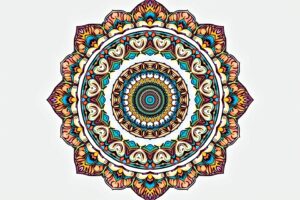 Kreative Mandala Vorlagen für Entspannung & Zen
