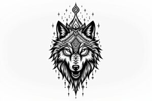 Wolf Tattoo Vorlagen für dein nächstes Motiv